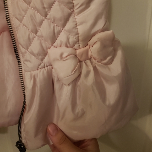 Lilly Wicket Pink Quilted Vest - Picture 3 of 6